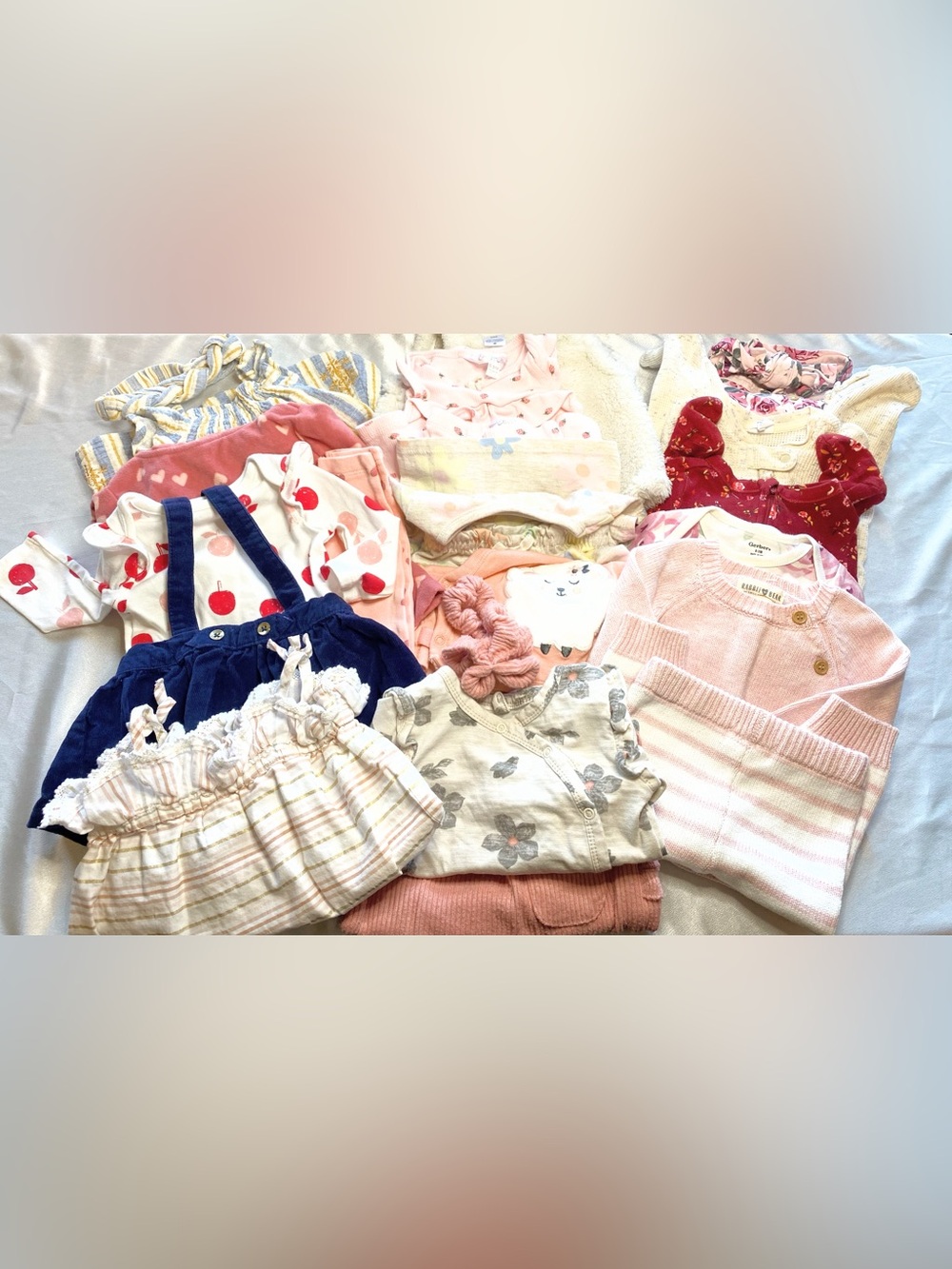 0-3 Months Baby Girl Assorted Brands Mixed Clothing Bundle/Lot